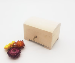 Boîte à souvenirs en bois rustique écologique - Product Image 3