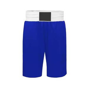 Shorts de boxe personnalisés OEM avec logo respirant en polyester/coton, vêtements d'entraînement de combat, design floral de haute qualité, trunks de kickboxing thaïlandais - Product Image 6