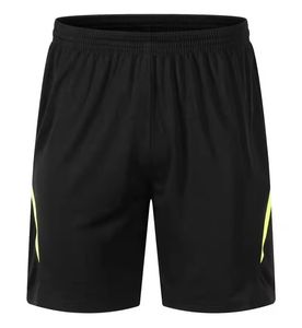 Pantalones cortos tejidos de cintura media para hombre con cierre de cordón y logotipo de cintura Pantalones cortos transpirables de algodón 100%-Secado rápido y ecológico - Product Image 2