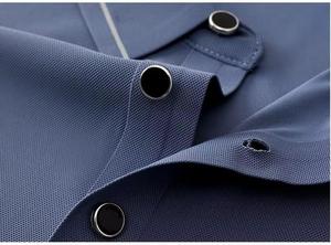 Moda Casual verano nuevo diseño hombres Polo camiseta hombres cuello alto Polo camisa manga corta Polo camisa nueva ropa - Product Image 3