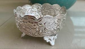 Bol à salade de fruits de qualité durable avec finition dorée pour la décoration de table, bol à collation, utilisation en cuisine à domicile - Product Image 4