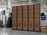 Casier à bagages intelligent 2026 avec paiement par code QR, armoire de rangement libre-service intelligente pour gares et aéroports