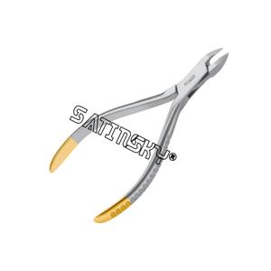 Alicates de corte de alfiler de alambre duro para ortodoncia, Instrumentos dentales, instrumentos de acero inoxidable fabricados con AISI 420 de buena reputación - Product Image 2