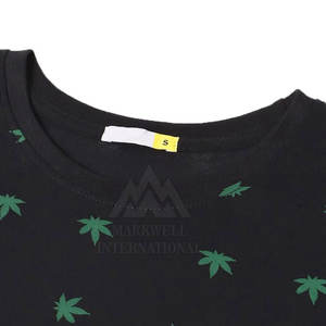 Camiseta de algodón con estampado de tu propio logotipo para mujer, camiseta transpirable de manga corta para mujer a la venta - Product Image 5