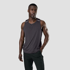 Débardeur de sport pour homme Stringer Muscle Fit Débardeurs Chemise d'entraînement fitness Spandex Design personnalisé Débardeur d'entraînement pour homme Singlet - Product Image 6