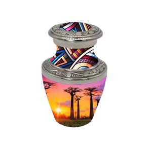 Urnas de metal de último diseño, urna de cremación de aluminio de alta calidad para adultos con tema de pez delfín personalizado - Product Image 6