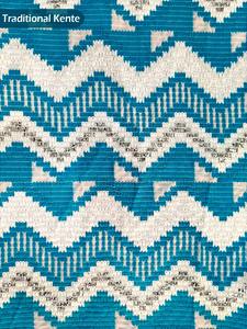Tela Jacquard 100% Algodón de 51 Pulgadas para Prendas Culturales, Diseño Clásico Africano Kente - Product Image 6