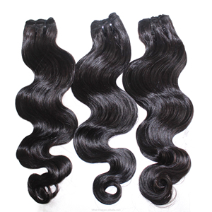 Extensiones de cabello humano de moda, ondas corporales, cabello natural vietnamita virgen de oreja a oreja, trama doble, cabello humano. - Product Image 5