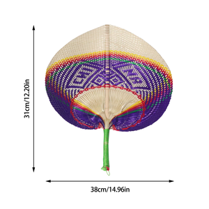 Éventails en bambou naturel écologiques avec motif floral et impression personnalisée – Meilleur prix pour les fournitures événementielles en gros - Product Image 6