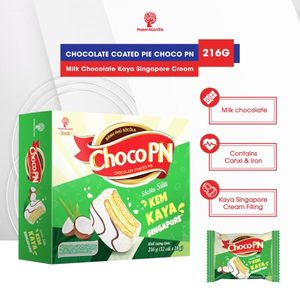 PN Kaya Recipe Cookies High Energy <b>Chocolate</b> Flavored Biscuits Sweet Rich Snacks Singapore <b>Box</b> Packing Vietnam Wholesale 324g - Product Image 6