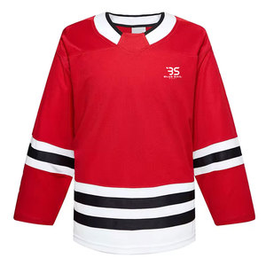 Camiseta cómoda de hockey sobre hielo con cuello redondo, diseñada para largas sesiones de entrenamiento, jersey para jugador de hockey sobre hielo - Product Image 1