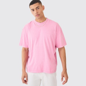 Nouveau T-shirt Homme Oversize en Coton à Col Rond Personnalisable, Qualité Supérieure, Écologique, Respirant et Séchage Rapide pour le Sport et le Fitness - Product Image 1