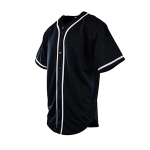 Camiseta Deportiva Personalizada de Béisbol y Sóftbol, Camisetas Deportivas con Bordado Sublimado, Camiseta de Béisbol con Botones, Camiseta de Béisbol de Talla Grande - Product Image 3