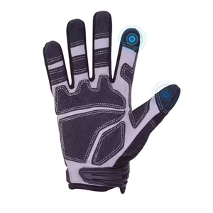 ถุงมือเทอร์รี่ผ้าสแปนเด็กซ์ตาข่ายสำหรับตัดป้องกัน TPR ทนต่อแรงกระแทกใช้งานได้หลากหลายตามต้องการ - Product Image 2