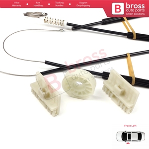 BWR651 Power <b>Window</b> Regulator Repair Set Front Left Door for A6 C6 S6 4F 4F2 4F5 2004-2011 4/5 Door 4F0837461 - Product Image 5