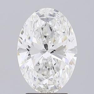 IGI 3,21 CT Oval Cut Lab Grown Diamond Loose para anillo F Color VS1 Clarity Lab Diamond Eco Friendly Diamond Loose para ella - Product Image 1