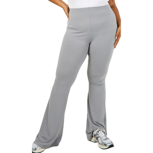 Pantalones Deportivos de Verano para Mujer, Talla Grande, Delgados, Acampanados, de Cintura Alta, Elásticos, Suaves, para Yoga, Ejercicio, Antibacterianos - Product Image 4