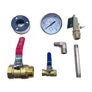 Tanque de Agua Vertical Esférico de 80 Galones con Código ASME para Compresor de Aire Industrial, con Capacidad de 200 PSI y Kit de Accesorios - Product Image 3