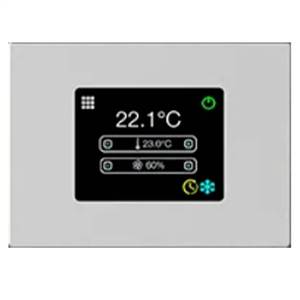 Control Galletti EVO-2-TOUCH-W para Sistemas HVAC Art-U Blancos, Unidad de Ventilador de Bobina, Modelo EYE2TW00000A - Product Image 1