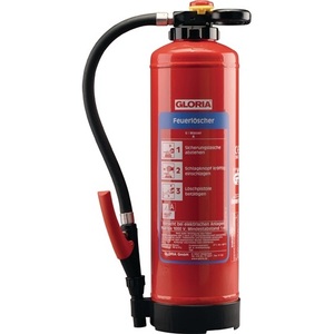 Extincteur à eau rechargeable de 9 kg, classe A 43A, support mural, équipement de sécurité et de survie - Product Image 1