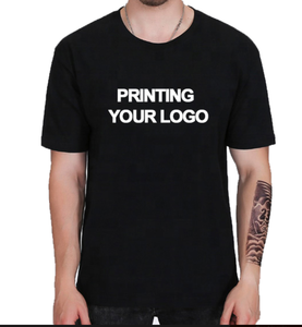 T-shirt personnalisé avec logo, fabriqué en coton 100%, motif personnalisé, couleurs vibrantes disponibles, col rond, pour homme - Product Image 3