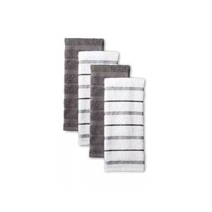 Top Quality Green and <b>White</b> Striped 100% Cotton Material Customized Print Tea <b>Towels</b> Indian Exporter - Product Image 5
