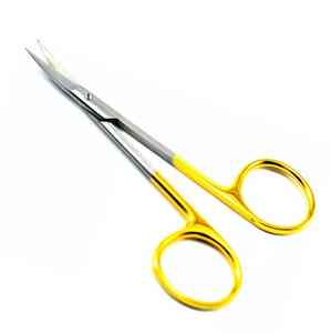 Tijera Iris más vendida recta y curvada 9cm 10,5 cm 11,5 cm instrumentos quirúrgicos de acero inoxidable de alta calidad tijera Iris - Product Image 4