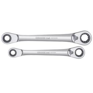 Juego de Llaves de Trinquete de Doble Anillo Métricas Gedore (2 Piezas) - Product Image 1