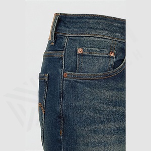 Pantalones Vaqueros Casuales Transpirables Hechos a Medida para Hombre, Venta Caliente, Nuevo Estilo, Moda, Marca Privada, Color Personalizado - Product Image 5