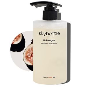 SKYBOTTLE Muhwagua perfumado Body Wash 300ml-Gel de ducha floral coreano para una piel suave hidratada y brillante - Product Image 1