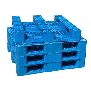 Palettes Euro en plastique HDPE de 1200x1000x150 mm, robustes, pour entrepôt industriel, entrée 4 directions, en stock, meilleur prix - Product Image 5