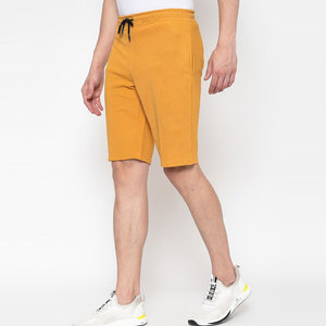 <b>Mens</b> Summer Casual <b>Shorts</b> Custom Label 100% Cotton Breathable Fabric Elastic Waist Solid <b>Pattern</b> Quick Dry Eco-Friendly - Product Image 4