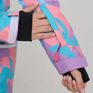 Traje de Nieve para Adultos al por Mayor, Ropa de Esquí Individual o Doble con Cierre de Cremallera, Conjunto Completo para Hombres, Mujeres y Niñas - Product Image 4