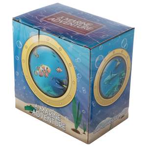 Tasse Dauphin avec un design original 3D peint à la main représentant un monde sous-marin, tasses en céramique fabriquées en argile, excellentes pour les boissons chaudes, idéales pour les cadeaux - Product Image 3