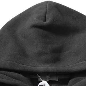 Pakistan fait à la mode solide motif sweats à capuche pour hommes 100% coton hiver saison couleur contraste bouffée impression bas prix - Product Image 2