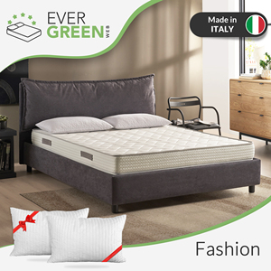 Matelas Letto Tailles : Simple, Double, Matrimonial. Waterfoam Alto 20 cm Coussins Inclus, Fabriqué en Italie - Product Image 2