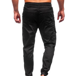 Pantalones Cargo Casuales de Algodón para Hombre, Lavados, al por Mayor, Corte Regular, Pantalones Deportivos con Estilo Ecológico - Product Image 6