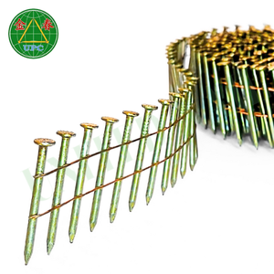 Industrial <b>Steel</b> Coil Nails From Vietnam Available in Smooth Shank & Checkered Head Styles - Product Image 3