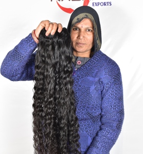 Fabricants Vietnamiens Cuticules Alignées Vente en Gros Faisceau de Couleur Naturelle Femmes Noires Machine Double Trame Extensions de Cheveux Humains - Product Image 2