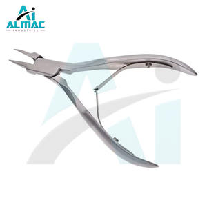 Cortauñas Manual profesional, cortadora de cutículas de manicura de acero inoxidable para uso doméstico y de salón, base de instrumentos quirúrgicos - Product Image 3