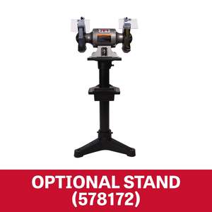 Amoladora de Banco Industrial de 8 Pulgadas con Rueda de Alambre, 3450 RPM, 1 HP, 115V, 1 Fase, Fuente de Alimentación Eléctrica para Pulir - Product Image 2