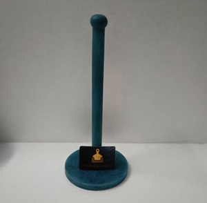 Porte-serviettes en papier décoratif en résine époxy, porte-rouleau de cuisine en résine de luxe à motif tourbillon, porte-serviettes en papier à déchirer d'une seule main - Product Image 4