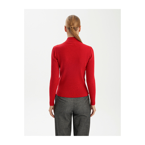 Suéter de Punto a Rayas de Lana para Mujer BGN - Origen Turquía - Product Image 5