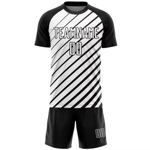 Latest Model Sublimation Soccer Uniforms With Custom Logo Full Sublimation Men Soccer Wear Uniforms In Low MOQ Anti Becterial - Product Image 2