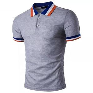 Stichless Quick Dry Bulk Transpirable Deportes Hombres Polos Custom Sports Plus Size Men's Polo Shirt - Product Image 1