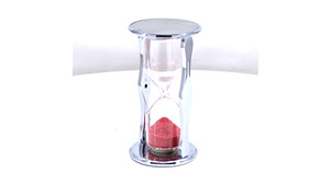 Temporizador de cristal personalizado diseño moderno metal decoración de oficina regalo superventas arena para ocasiones cumpleaños exportación mundial - Product Image 4