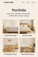 Muebles Comercio electrónico Diseño de sitios web Agencia Web asequible Construcción Sitio Web en línea confiable y funcional Plataformas de negocios