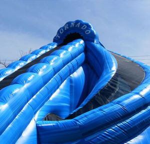 Lớn giá rẻ hồ bơi Slide Inflatable thư bị trả lại nhà hành động không khí trượt nước để bán - Product Image 5
