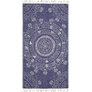 Serviette de plage turque Storyteller Jacquard, 35x70 pouces, 5 couleurs - Product Image 1