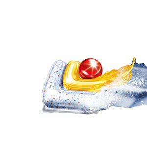 Tablettes lave-vaisselle Finish, Ultimate Plus Infinity Shine, 105 tablettes détergentes, éclat citronné, efficace contre la graisse - Product Image 1